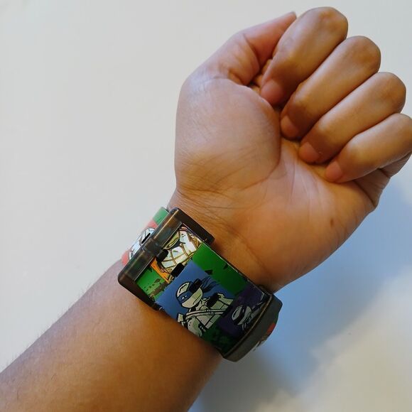 Teenage Ninja Mutant Turtles Digital Watch Push Bubble & Flashes - READ - Picture 7 of 16